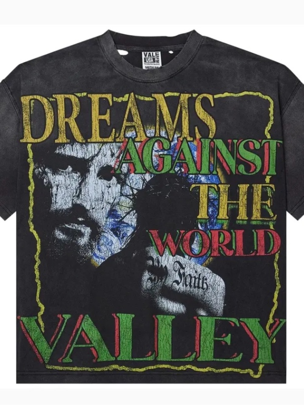 Dreams Against The World Tee - Black